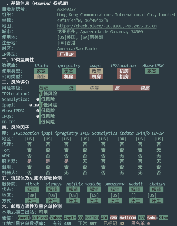 IP解锁环境截图